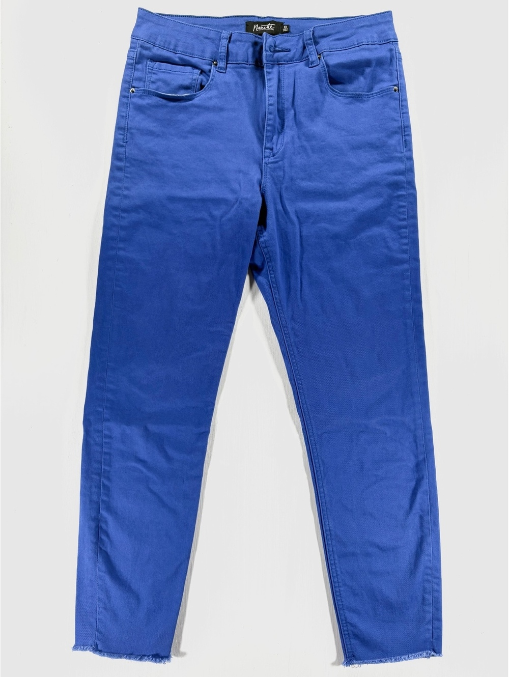 Nanette Lepore Hamilton Skinny Blue Jeans Size 10 Y2K 90s